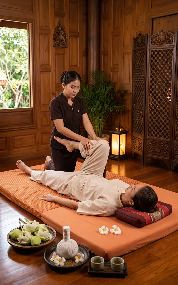 นวดไทยแผนโบราณ บริการนวดนอกสถานที่ภูเก็ต Linly Massage