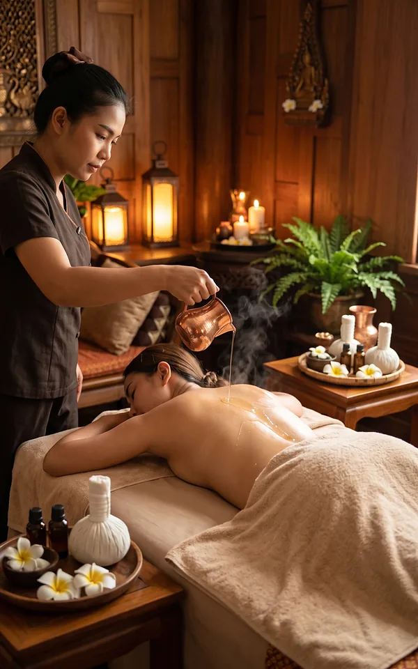 นวดน้ำมันอุ่น บริการนวดนอกสถานที่ภูเก็ต Linly Massage